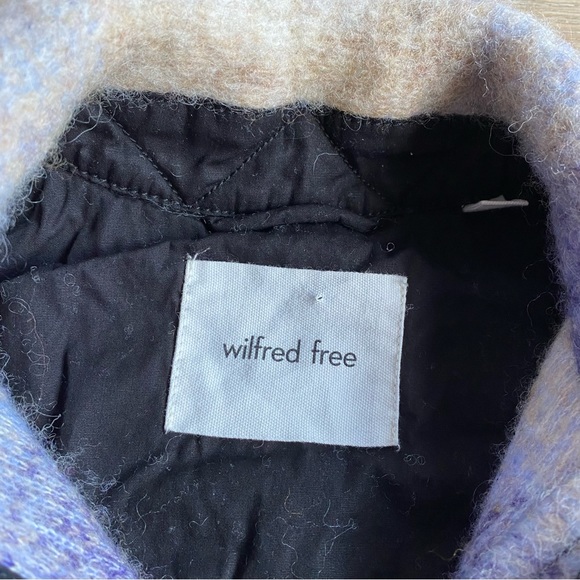 Wilfred Aritzia Autumn shirt jacket violet mohair - Picture 9 of 12